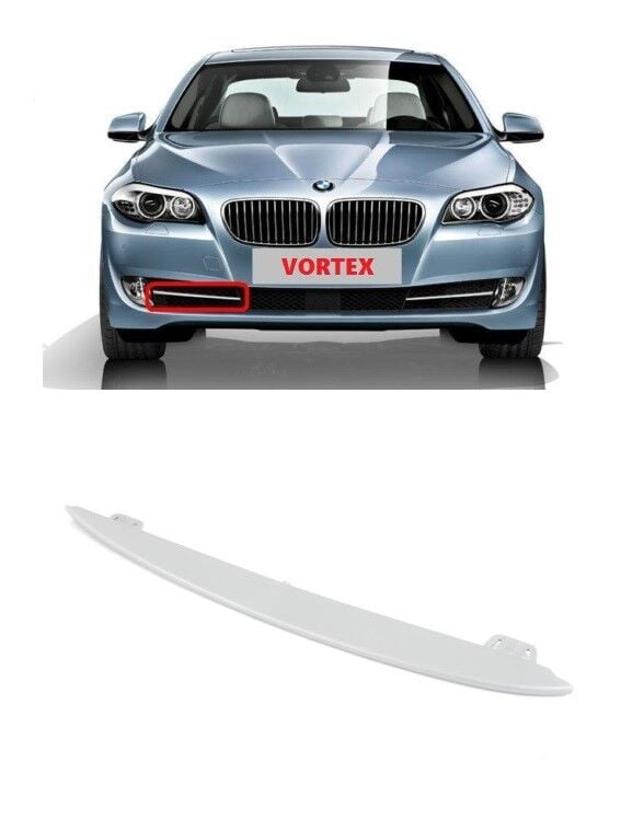 ÖN TAMPON IZGARA ÇITASI SAĞ (GÜMÜŞ GRİ) F10 2010-