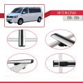 Volkswagen T6 Multivan 2015-2024 Arası ile Uyumlu BASIC Model Ara Atkı Tavan Barı Gri 3 Adet