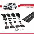 Kia Sportage 4 (QL) 2016-2021 Arası ile Uyumlu ACE-2 Ara Atkı Tavan Barı Siyah 2 Adet