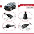 Jeep Cherokee 3 (KJ) 2002-2007 Arası ile Uyumlu ACE-1 Ara Atkı Tavan Barı Gri 3 Adet