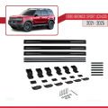 Ford Bronco Sport (CX430) 2021 ve Sonrası ile Uyumlu BASIC Model Ara Atkı Tavan Barı Siyah 3 Adet