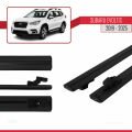 Subaru Evoltis 2019 ve Sonrası ile Uyumlu BASIC Model Ara Atkı Tavan Barı Siyah 2 Adet