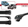 Ford Transit/Tourneo Courier Post-Facelift 2018-2022 Arası ile Uyumlu ACE-1 Ara Atkı Tavan Barı Siyah 2 Adet