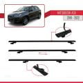Mitsubishi ASX (GA) 2010-2022 Arası ile Uyumlu BASIC Model Ara Atkı Tavan Barı Siyah 2 Adet
