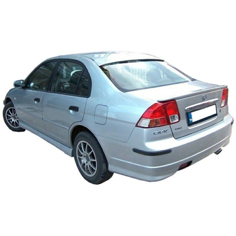 Honda Vtec Uyumlu Yedek Parça Cam Üstü Spoiler Boyalı