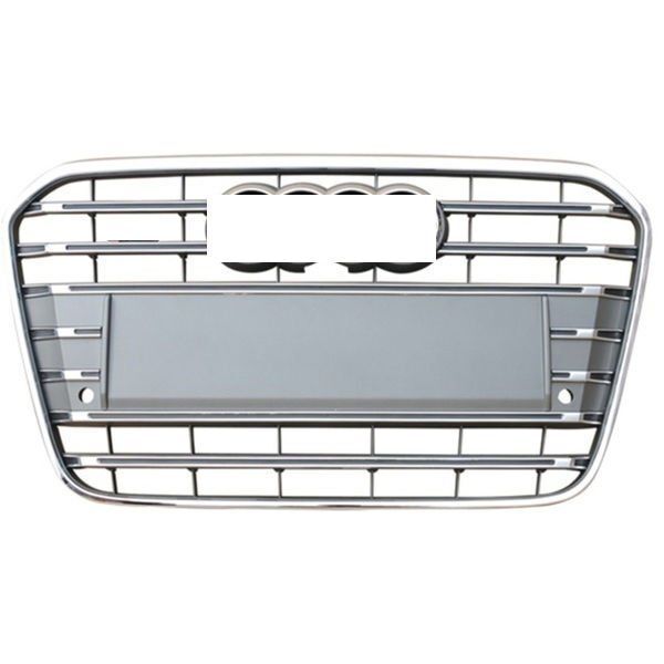 Audi A6 2011-2014 Arası Uyumlu S Panjur Krom / Gri