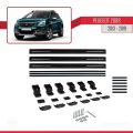 Peugeot 2008 (A94) 2013-2019 Arası ile Uyumlu BASIC Model Ara Atkı Tavan Barı Siyah 3 Adet