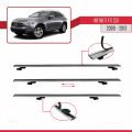 Infiniti FX 2 (S51) 2009-2013 Arası ile Uyumlu BASIC Model Ara Atkı Tavan Barı Gri 3 Adet