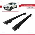 Porsche Cayenne 2 (92A) 2011-2018 Arası ile Uyumlu HOOK Model Ara Atkı Tavan Barı Siyah 2 Adet
