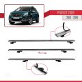 Peugeot 2008 (A94) 2013-2019 Arası ile Uyumlu BASIC Model Ara Atkı Tavan Barı Gri 3 Adet