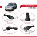 Opel Frontera 2 1999-2004 Arası ile Uyumlu ACE-1 Ara Atkı Tavan Barı Siyah 2 Adet