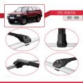 Opel Frontera 1992-1998 Arası ile Uyumlu ACE-1 Ara Atkı Tavan Barı Siyah 2 Adet