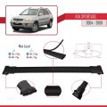 Kia Sportage 2 (JE) 2004-2009 Arası ile Uyumlu FLY Model Ara Atkı Tavan Barı Siyah 2 Adet