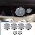 Mercedes W205 & W213 Uyumlu Bürmester 6 Parça Hoparlör Kapağı (geçme Model)