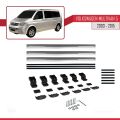 Volkswagen T5 Multivan 2003-2015 Arası ile Uyumlu BASIC Model Ara Atkı Tavan Barı Gri 3 Adet