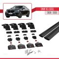 BMW X6 (G06) 2020-2025 Arası ile Uyumlu ACE-2 Model Ara Atkı Tavan Barı Siyah 2 Adet