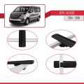Opel Vivaro B 2014-2019 Arası ile Uyumlu BASIC Model Ara Atkı Tavan Barı Siyah 3 Adet