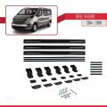 Opel Vivaro B 2014-2019 Arası ile Uyumlu BASIC Model Ara Atkı Tavan Barı Siyah 3 Adet