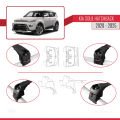 Kia Soul 3 (SK3) 2020 ve Sonrası ile Uyumlu ACE-2 Ara Atkı Tavan Barı Siyah 2 Adet