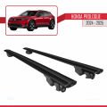 Honda Prologue 2024-2025 Arası ile Uyumlu HOOK Model Ara Atkı Tavan Barı Siyah 2 Adet