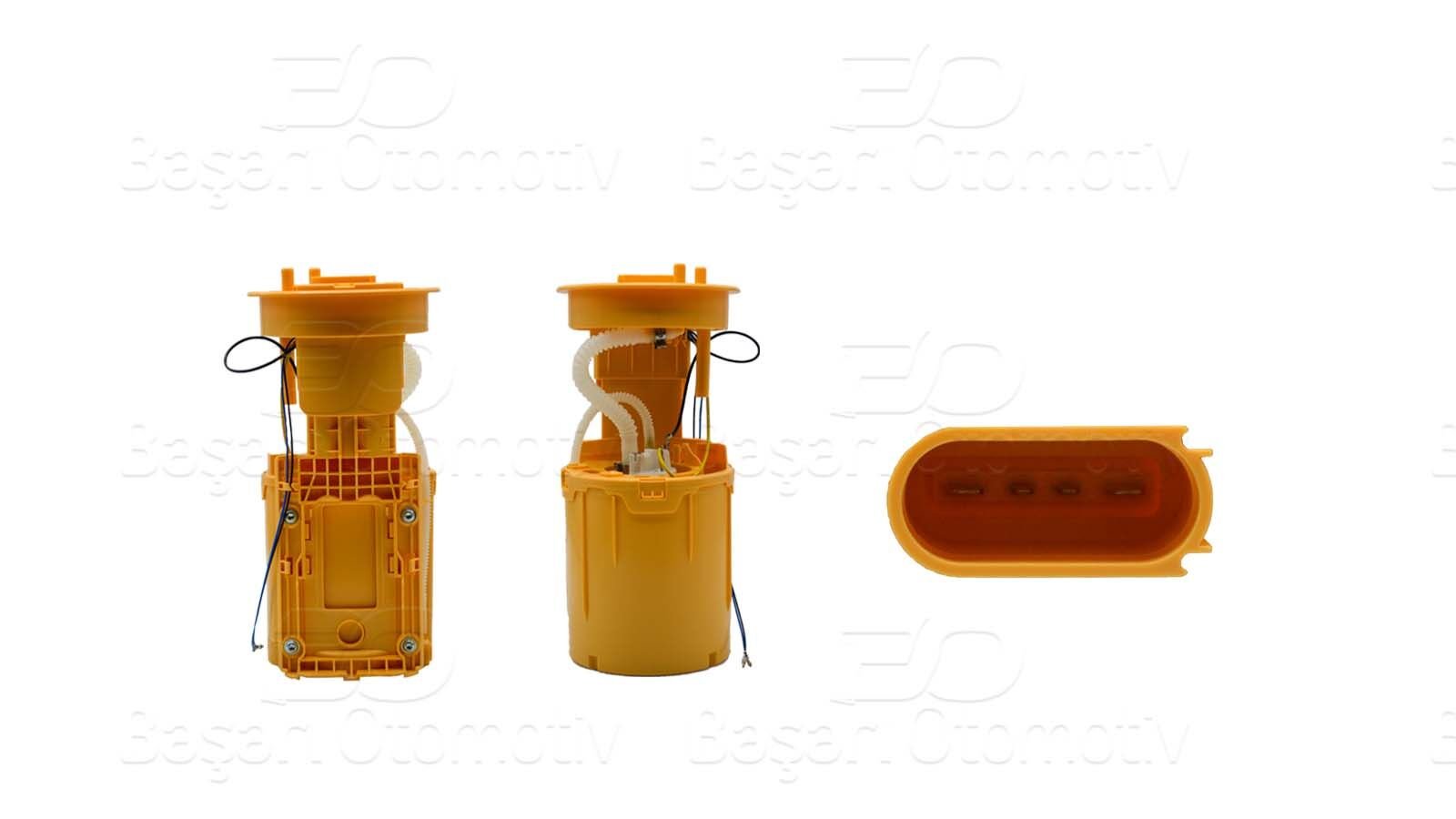 Volkswagen T5 1.9TDI 2.5TDI 2004 ve Sonrası Yakıt Pompası (Samandırasız Çift Çıkış 0.5 Bar)