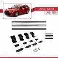 Mazda 6 III (GJ1/GL) 2013-2022 Arası ile Uyumlu BASIC Model Ara Atkı Tavan Barı Gri 2 Adet