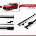 Mazda 6 III (GJ1/GL) 2013-2022 Arası ile Uyumlu BASIC Model Ara Atkı Tavan Barı Gri 2 Adet