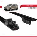 Dacia Lodgy (J92) 2012-2022 Arası ile Uyumlu HOOK Model Ara Atkı Tavan Barı Siyah 2 Adet