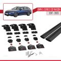BMW 5 Series G31 Wagon 2017-2023 Arası ile Uyumlu ACE-2 Model Ara Atkı Tavan Barı Siyah 2 Adet