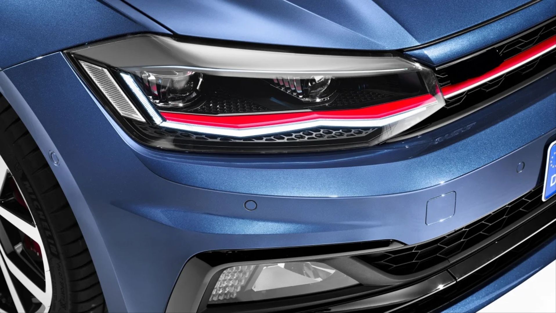 Volkswagen 2019+ Gti Görünüm Kırmızı Full Led Far