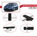 Volkswagen Golf 7 (5G) Variant 2013-2019 Arası ile Uyumlu BASIC Model Ara Atkı Tavan Barı Siyah 3 Adet