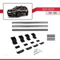Dacia Duster (HS) Post-Facelift 2014-2017 Arası ile Uyumlu BASIC Model Ara Atkı Tavan Barı Gri 2 Adet