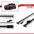 Dacia Duster (HS) Post-Facelift 2014-2017 Arası ile Uyumlu BASIC Model Ara Atkı Tavan Barı Gri 2 Adet
