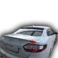 Renault Fluence Uyumlu Yedek Parça Cam Üstü Spoiler Boyalı