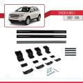 Lincoln MKX (U388) 2007-2015 Arası ile Uyumlu BASIC Model Ara Atkı Tavan Barı Siyah 2 Adet