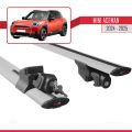 Mini Aceman SE 2024-2025 Arası ile Uyumlu HOOK Model Ara Atkı Tavan Barı Gri 2 Adet