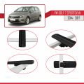 Volkswagen Golf Sportvan 2014-2017 Arası ile Uyumlu BASIC Model Ara Atkı Tavan Barı Siyah 3 Adet