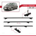 Volkswagen Golf Sportvan 2014-2017 Arası ile Uyumlu BASIC Model Ara Atkı Tavan Barı Siyah 3 Adet