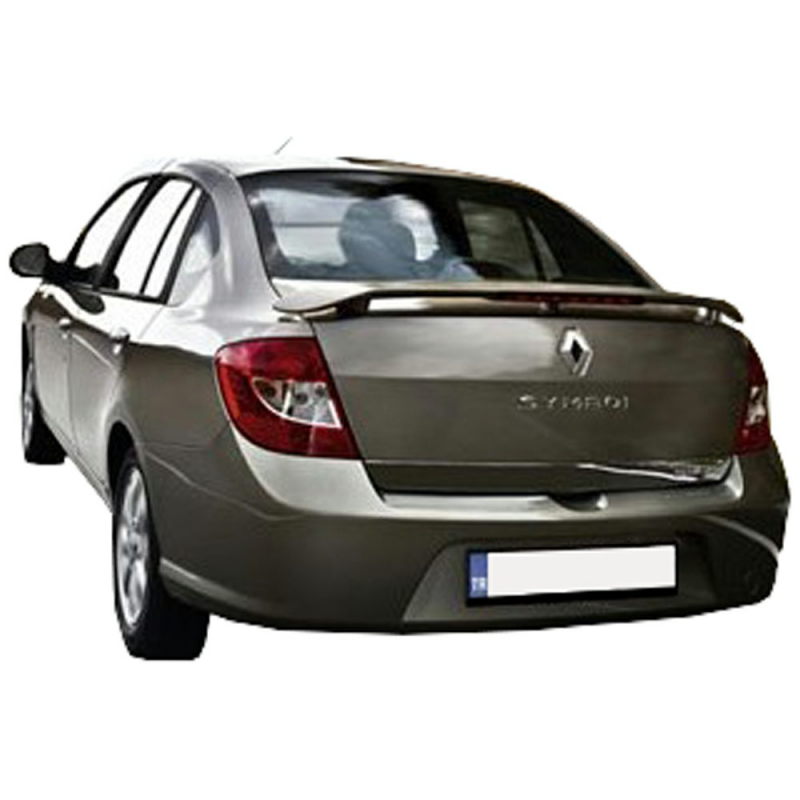 Renault Clio Symbol 2008 - 2012 Talia Ayaklı Işıklı Spoiler Boyasız