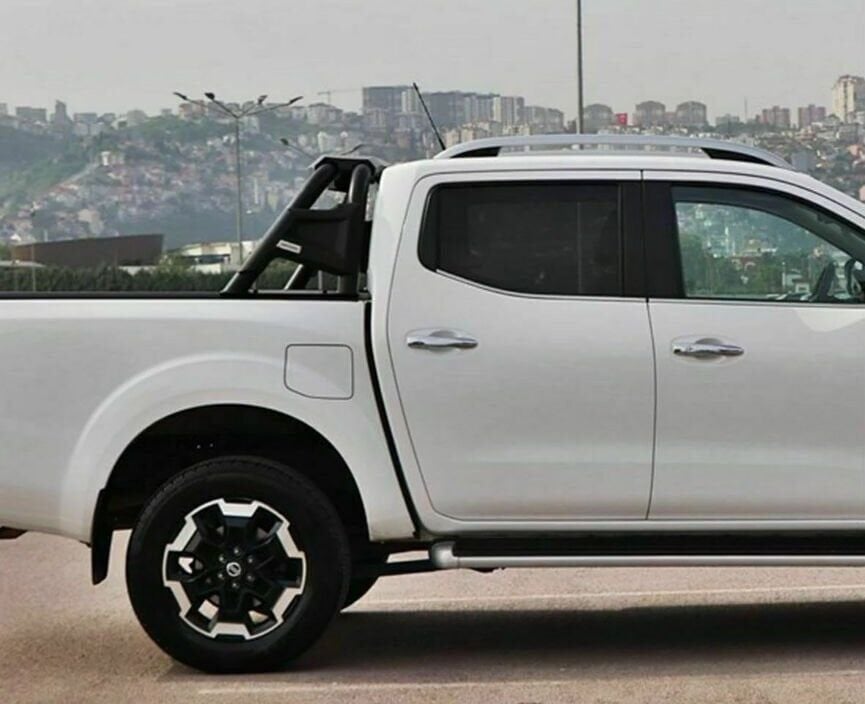 Mercedes X Class 2017+ Uyumlu Yedek Parça (Double Plus Black) Poliüretan Siyah Roll Bar AQM4WD PRB02