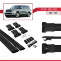 IInfiniti QX56 (Z62) 2011-2013 Arası ile Uyumlu FLY Model Ara Atkı Tavan Barı Siyah 2 Adet