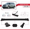 IInfiniti QX56 (Z62) 2011-2013 Arası ile Uyumlu FLY Model Ara Atkı Tavan Barı Siyah 2 Adet