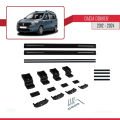 Dacia Dokker (K67) 2012-2024 Arası ile Uyumlu BASIC Model Ara Atkı Tavan Barı Siyah 2 Adet