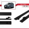 Dacia Dokker (K67) 2012-2024 Arası ile Uyumlu BASIC Model Ara Atkı Tavan Barı Siyah 2 Adet