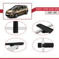 Renault Grand Scenic 3 2009-2016 Arası ile Uyumlu BASIC Model Ara Atkı Tavan Barı Siyah 2 Adet
