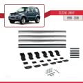 Suzuki Jimny 3 1998-2018 Arası ile Uyumlu BASIC Model Ara Atkı Tavan Barı Gri 3 Adet