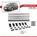Volkswagen Golf Sportvan 2014-2017 Arası ile Uyumlu BASIC Model Ara Atkı Tavan Barı Gri 3 Adet