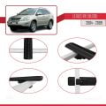 Lexus RX 2 (XU30) 2004-2009 Arası ile Uyumlu BASIC Model Ara Atkı Tavan Barı Siyah 2 Adet