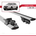 Hyundai Tucson 3 (TL) 2016-2021 Arası ile Uyumlu HOOK Model Ara Atkı Tavan Barı Gri 2 Adet