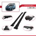 Citroen Berlingo 2 (B9) 2008-2018 Arası ile Uyumlu FLY Model Ara Atkı Tavan Barı Siyah 2 Adet